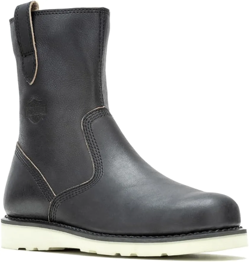 Мужские мотоциклетные ботинки HARLEY-DAVIDSON Aldredge на высокой платформе 8 дюймов Harley-Davidson Footwear, черный — фото 2
