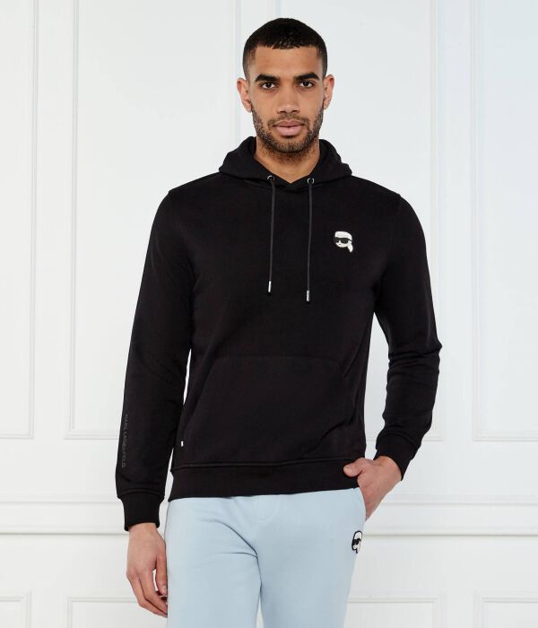 

Свитер Regular fit Karl Lagerfeld, черный