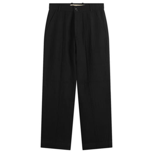 

Брюки с отделкой швом рабари Kartik Research, черный