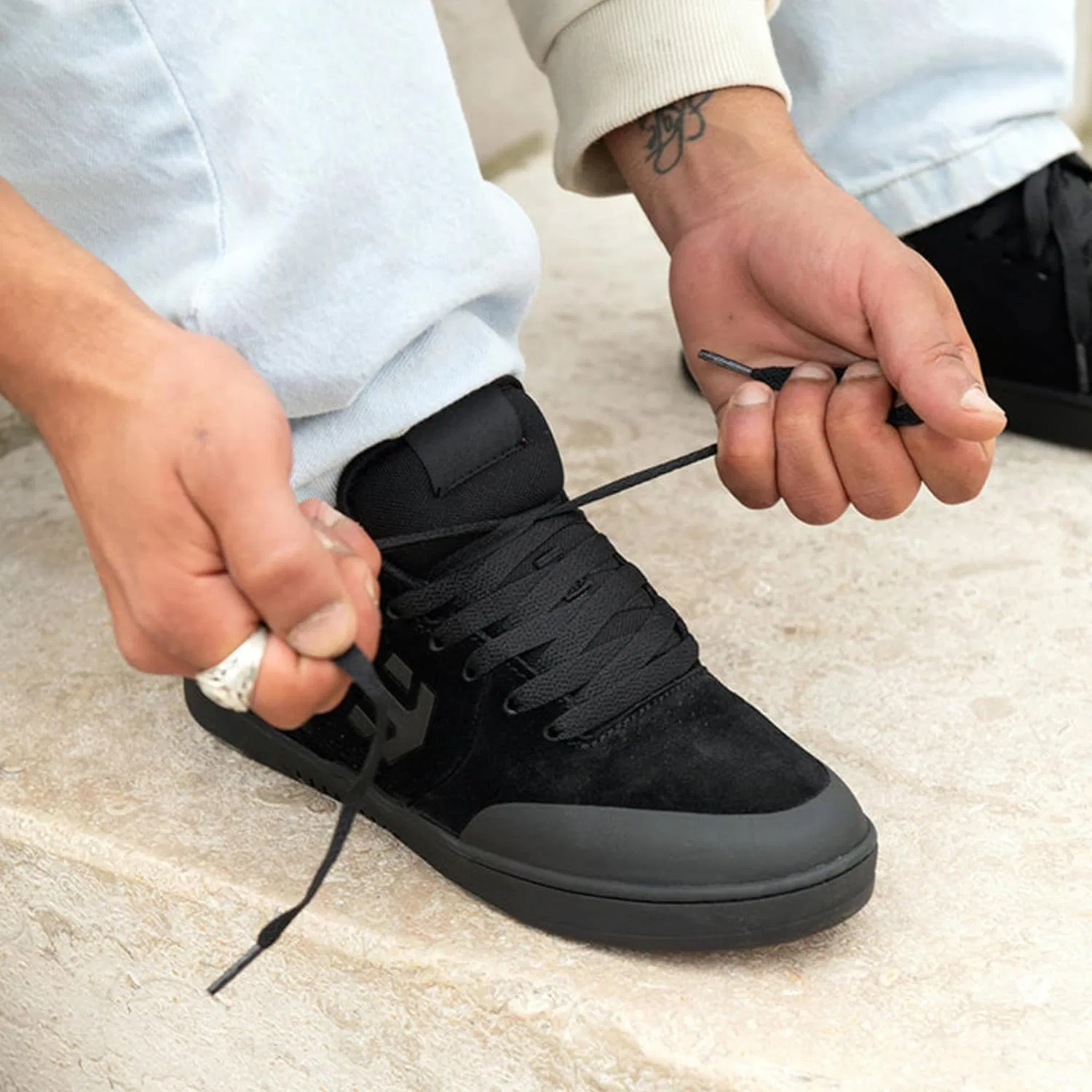Мужские кроссовки Etnies 4101000261 - обувь для скейтборда, Black Dirty Wash — фото 2