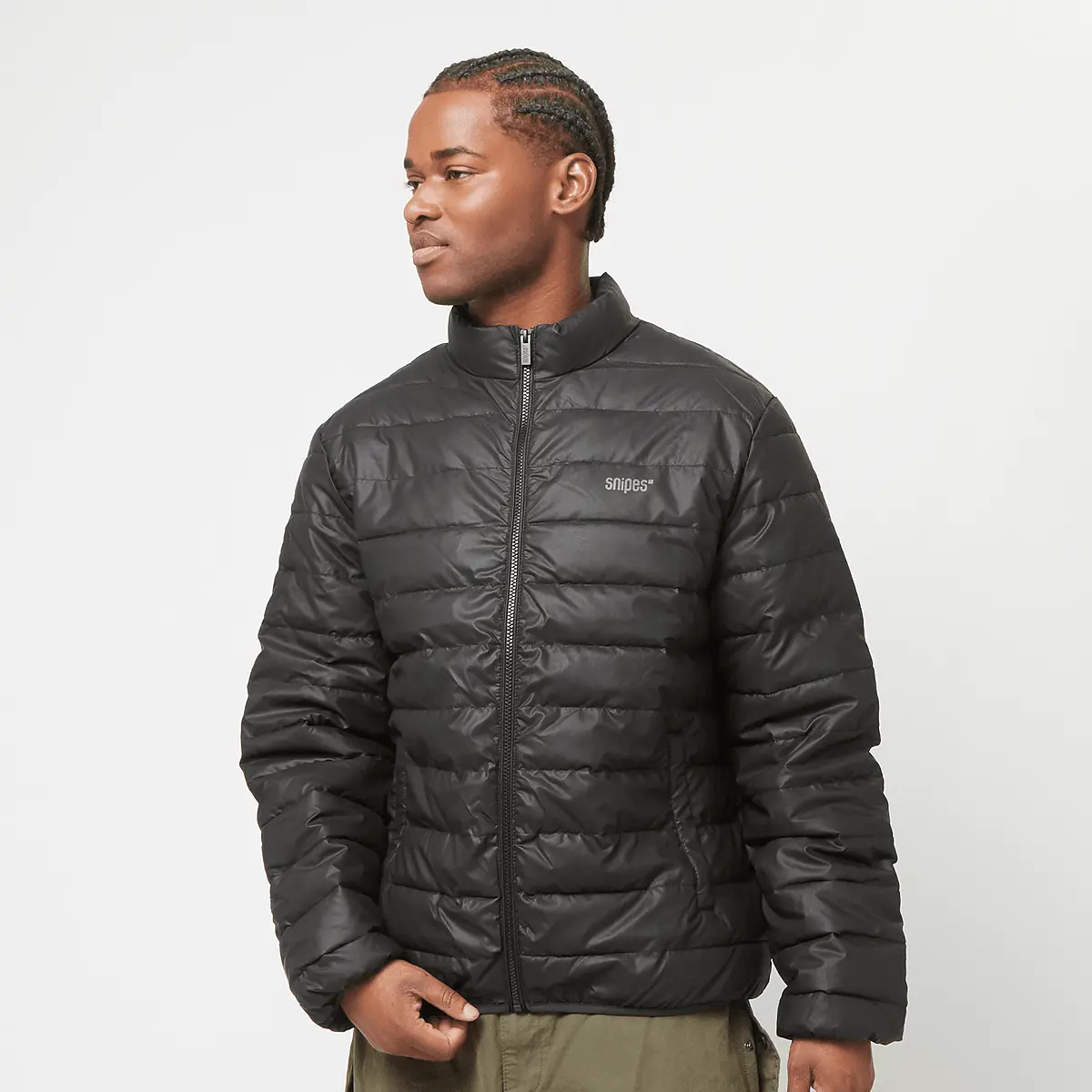 

Куртка SNIPES Small Logo PU Light Puffer Jacket, черный