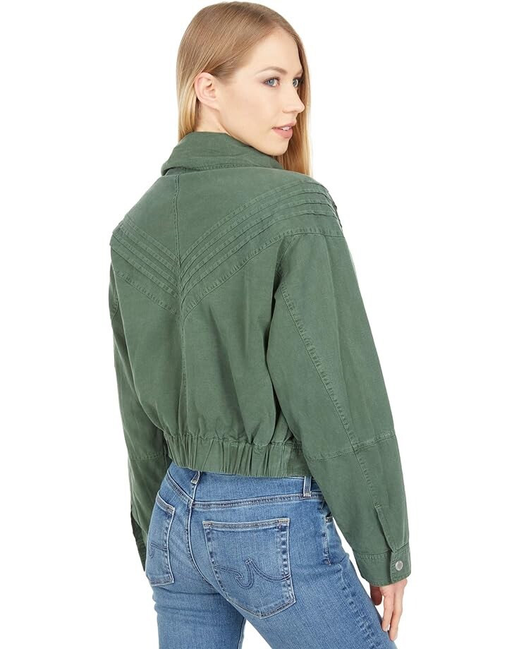 

Куртка Avec Les Filles Washed Cotton Envelope Jacket, цвет Khaki/Green