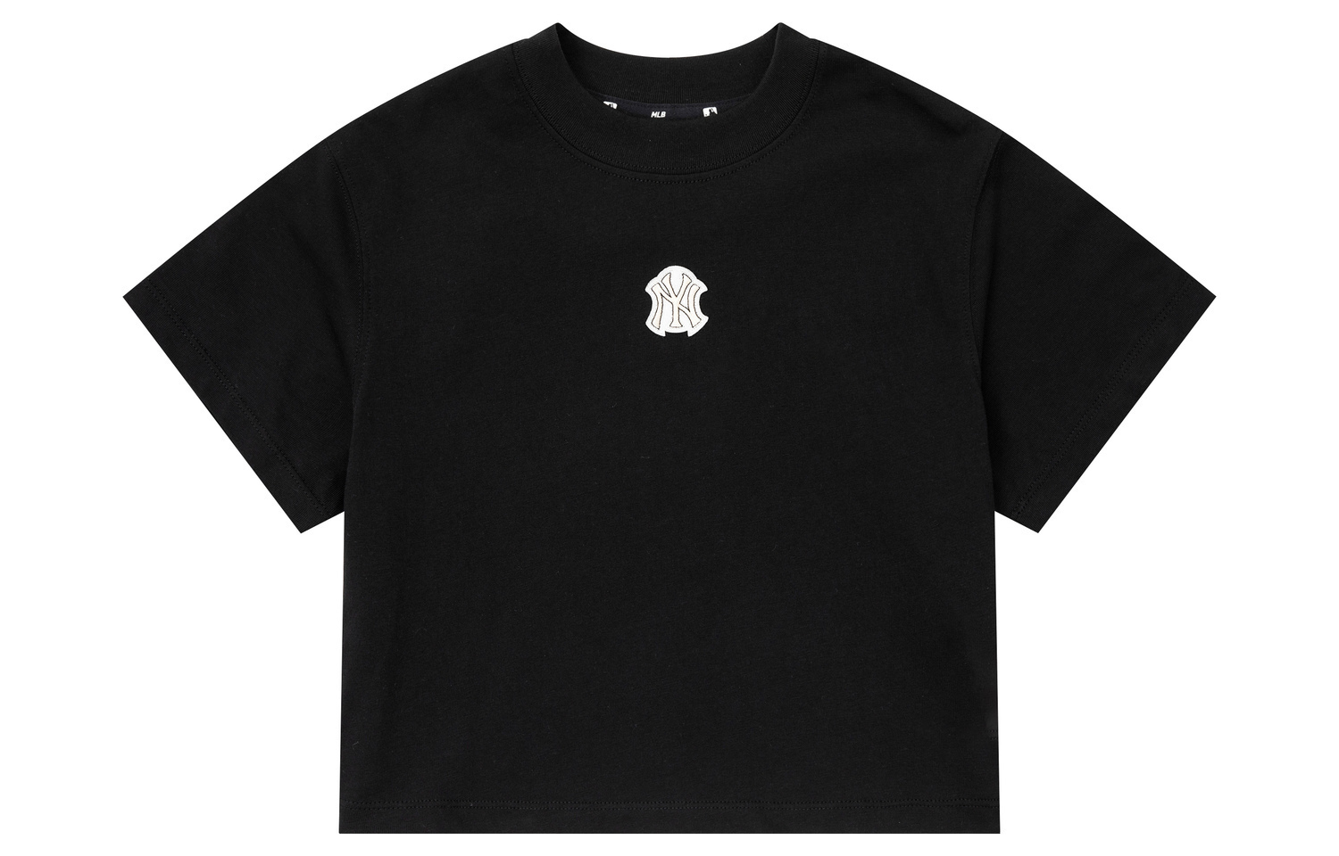 

MLB Футболка с втачным рукавом женская черная, Черный, MLB Футболка с втачным рукавом женская черная