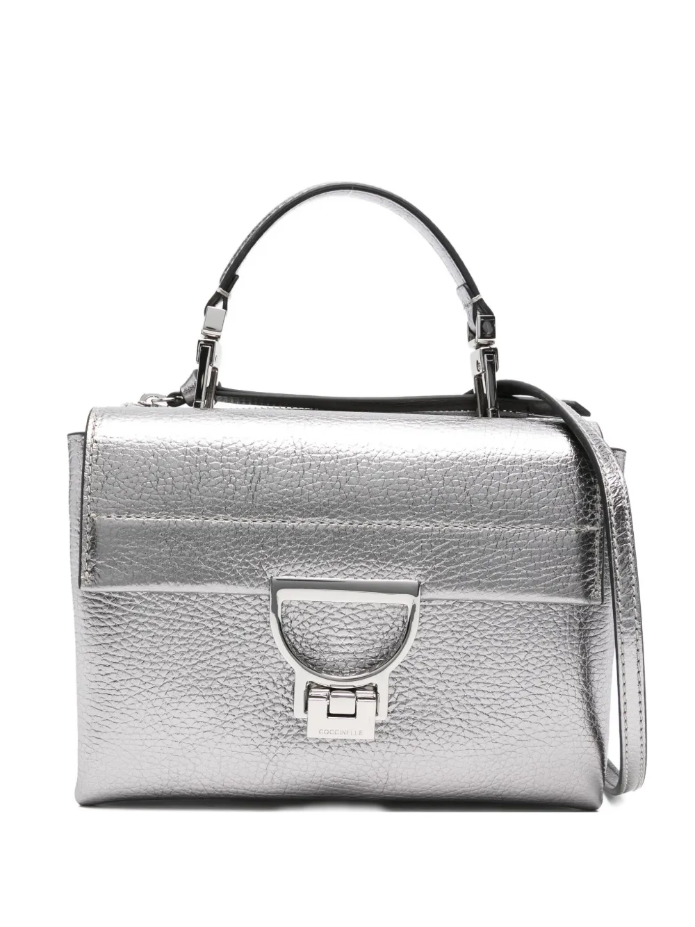 

Сумка на плечо с металлическим эффектом Arlettis Coccinelle, серебряный