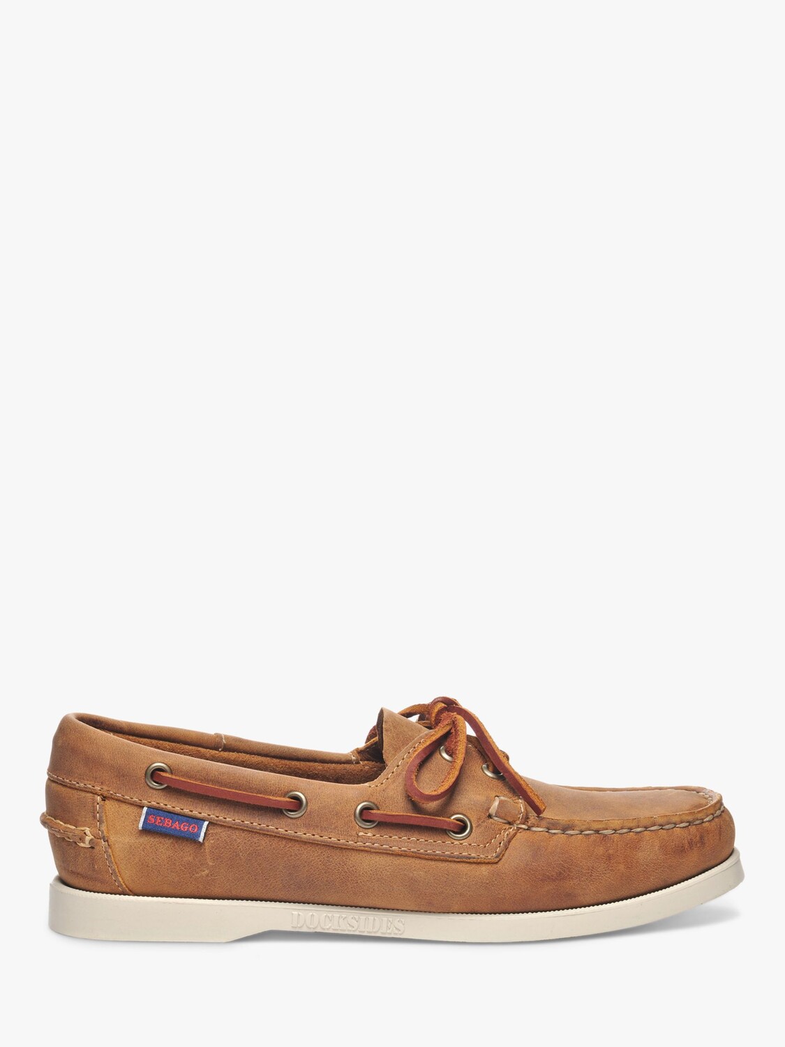 

Замшевые топсайдеры Dockside Portland Crazy Horse Sebago, тан