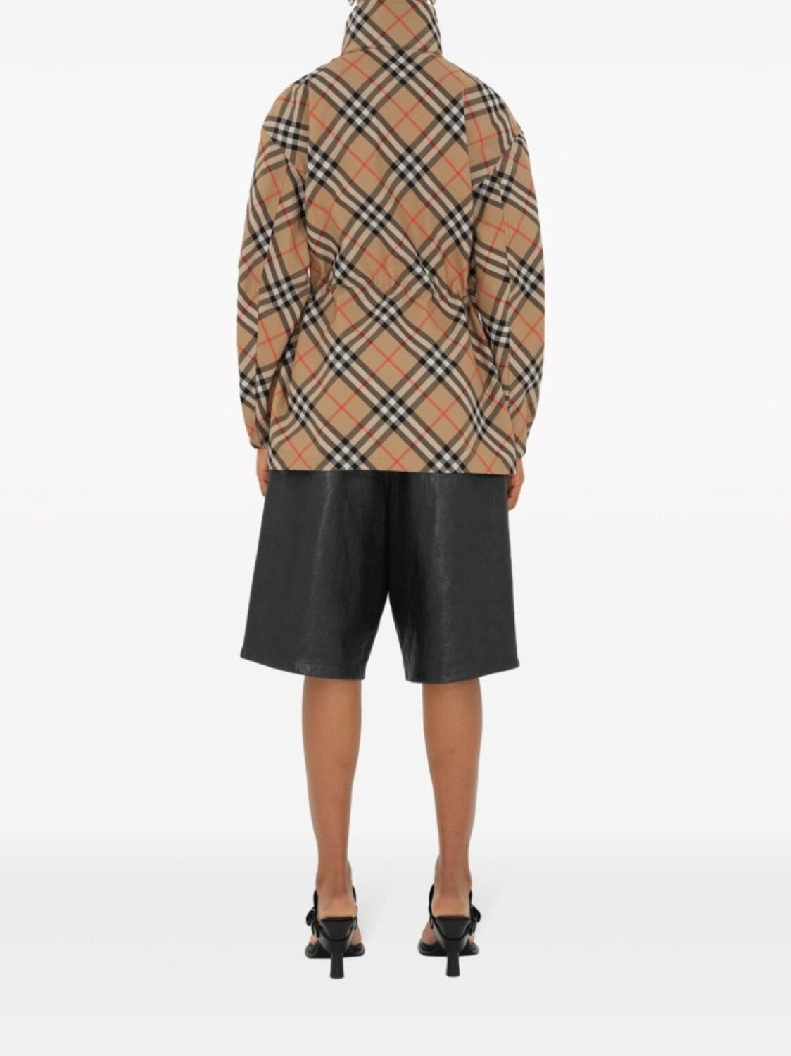 Жакет Burberry, мужской, клетчатый, нейтральный цвет — фото 4