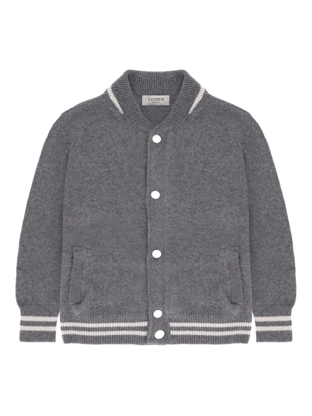 

Вязаный бомбер Laneus, серый