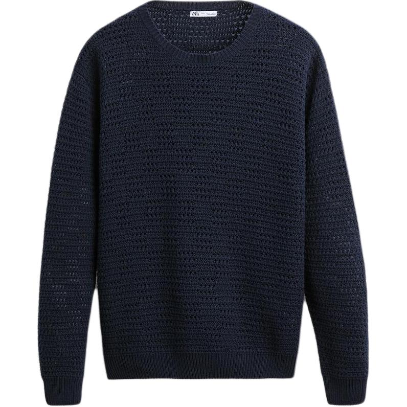 

Трикотаж Мужской Морской Синий ZARA