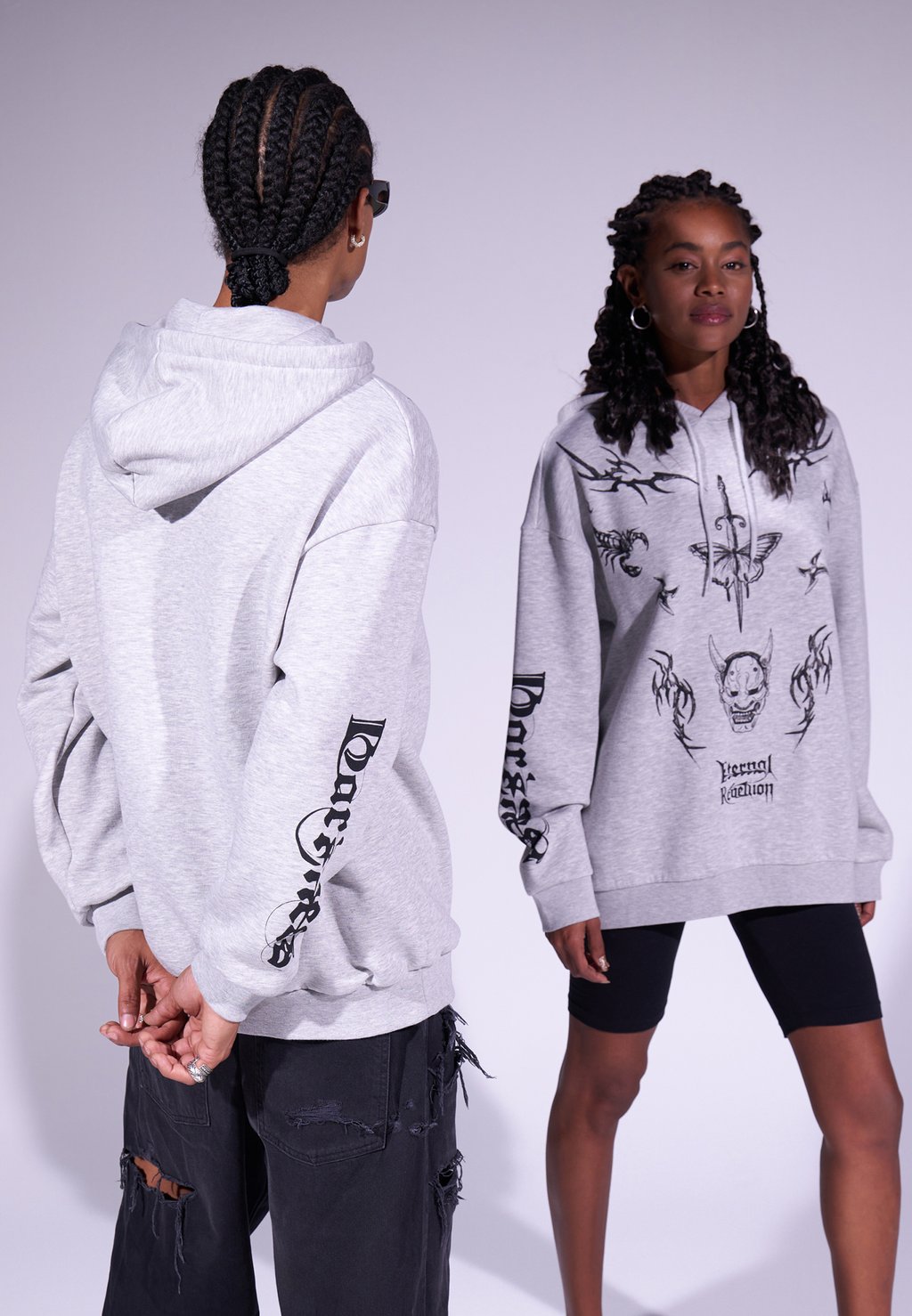 

Толстовка с капюшоном UNISEX YOURTURN, серый