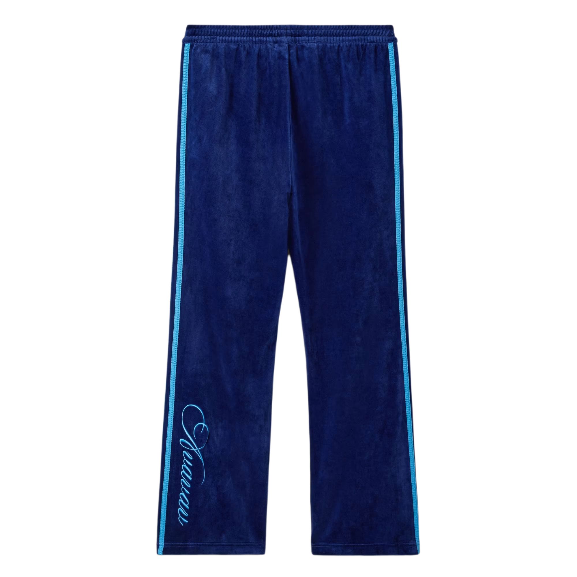 AVAVAV Track FW25 TP VELVET Casual Pants Women's Adidas Originals, темно-синий — фото 3