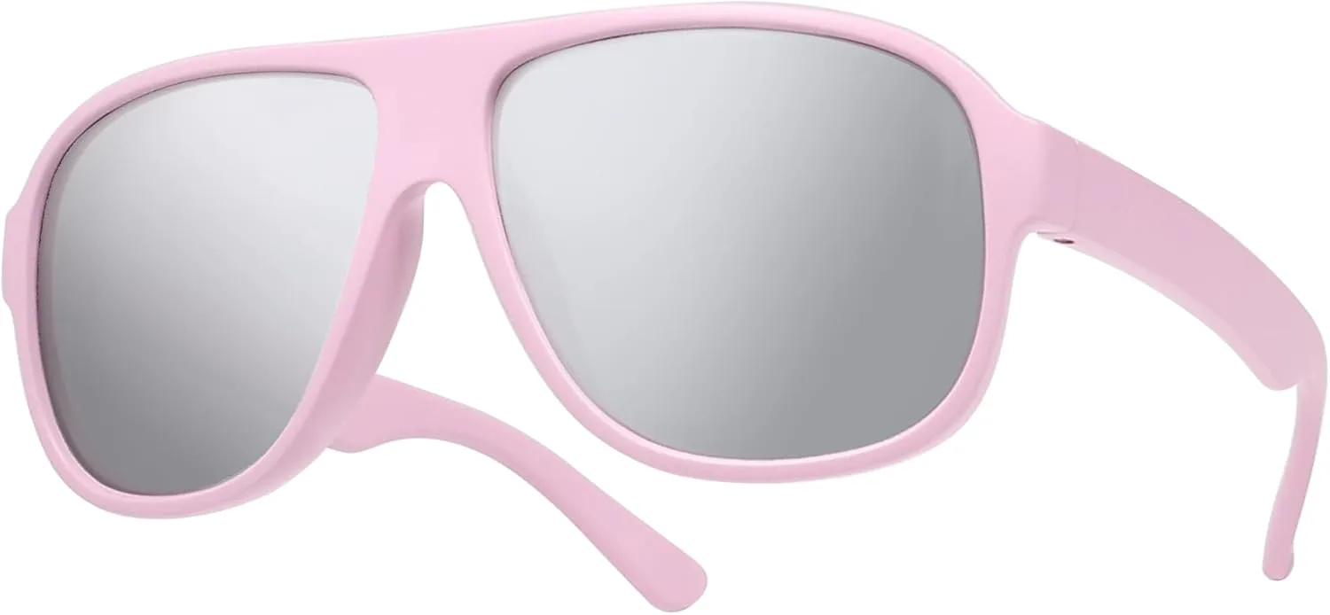 

SOJOS Модные солнцезащитные очки-авиаторы с поляризованными линзами для женщин и мужчин, в стиле ретро, ​​для рыбалки, серфинга и катания на лодке SJ2336, Pink