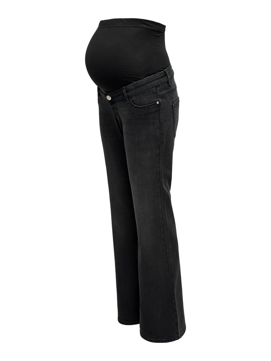 

Расклешенные джинсы Only Maternity OLMLana, Black denim