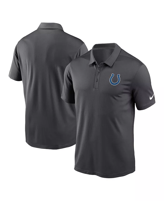 

Мужская антрацитовая поло с логотипом команды Indianapolis Colts из серии Franchise Team Logo Performance Nike