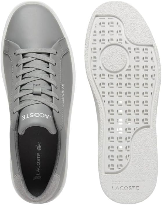 Мужские кроссовки Lacoste Courtderby, белый/серый — фото 4