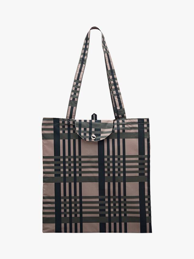 

Складная сумка с принтом в клетку Radley, Natural Beige