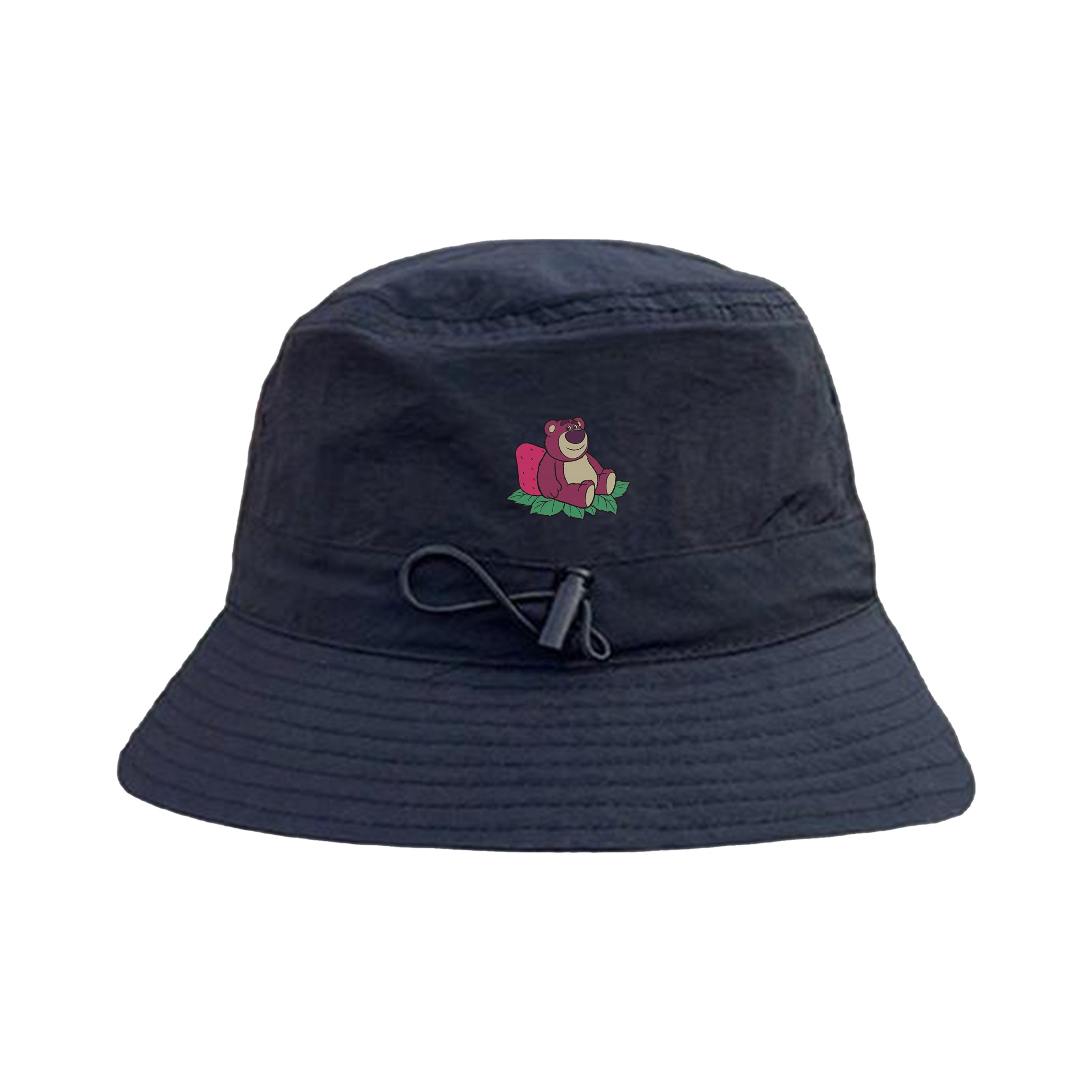 

Disney Ковшовая шляпа из полиэстера серии Strawberry Bear Унисекс, Black