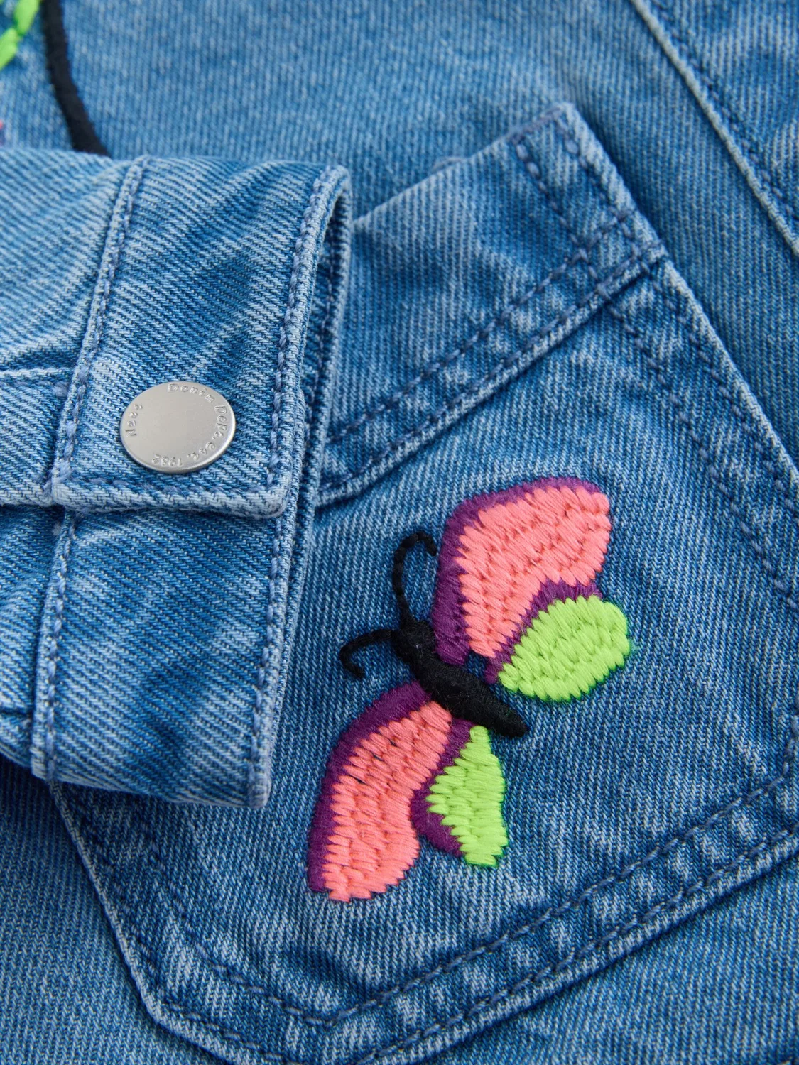 Куртка межсезонья Next, Azure/Blue Denim/Dark Blue — фото 3