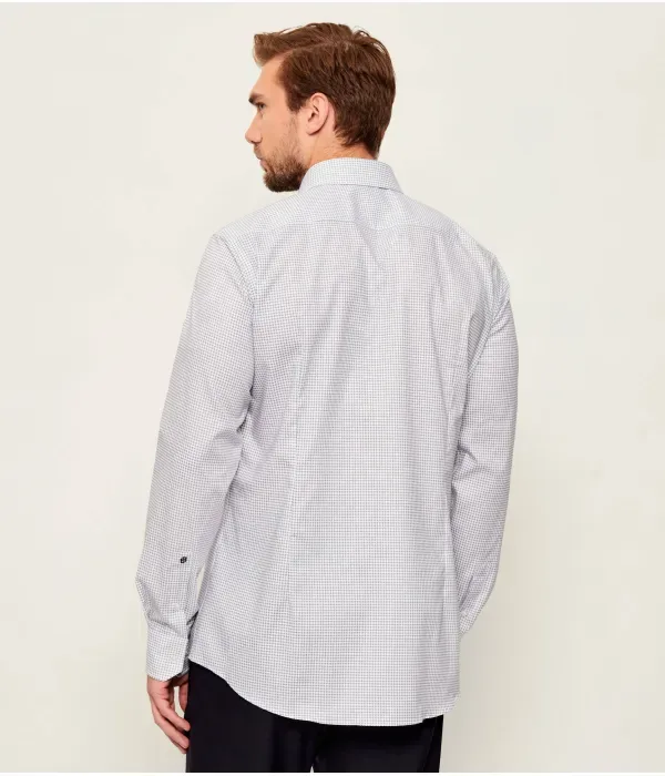 Рубашка H-HANK-spr-B1-C1-253 slim fit Boss, черный — фото 3