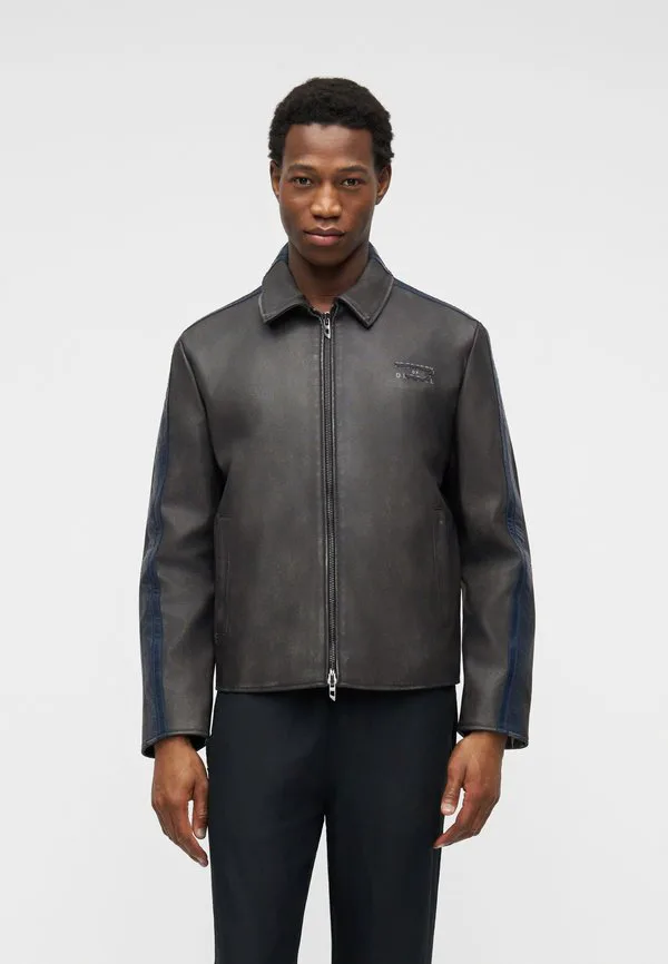 Куртка из искусственной кожи с дырками Diesel