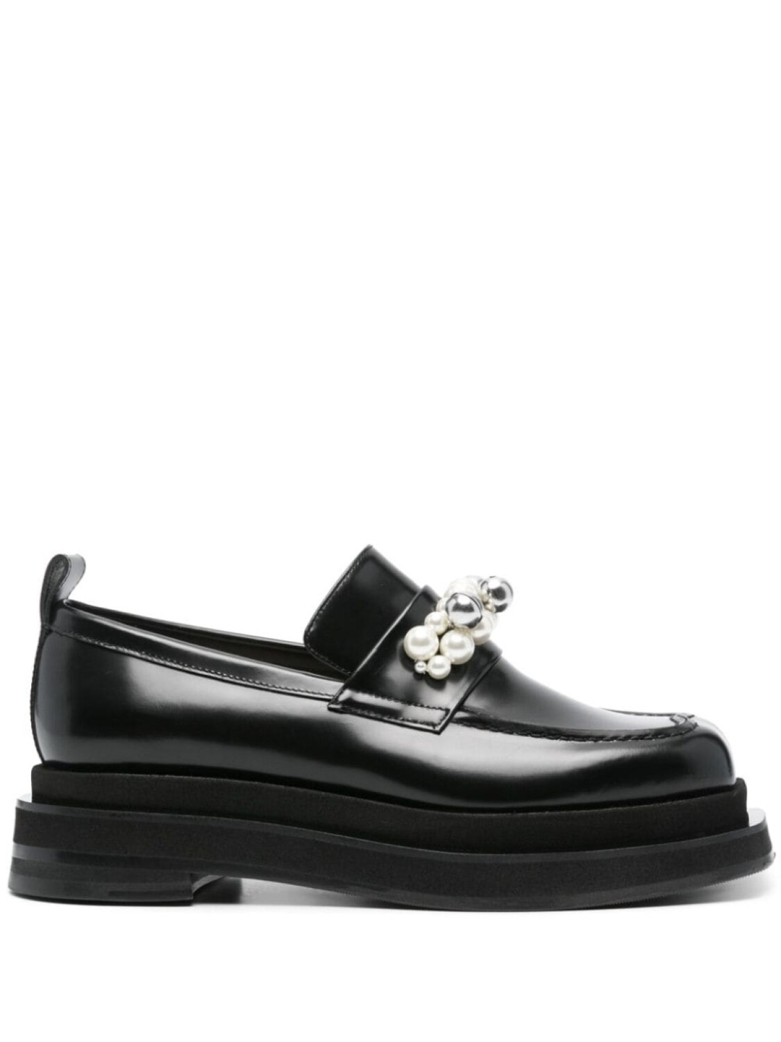 

Лоферы Heart Toe Platform Simone Rocha, черный
