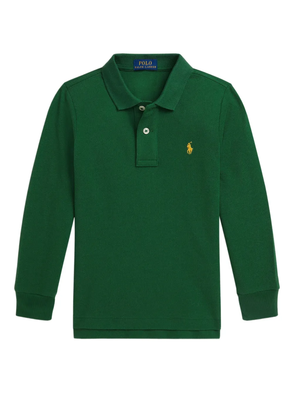 

Рубашка поло с длинными рукавами POLO RALPH LAUREN KIDS, зеленый