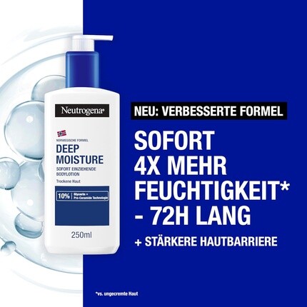 Neutrogena Норвежская формула Глубоко увлажняющий лосьон для тела 250 мл — фото 2