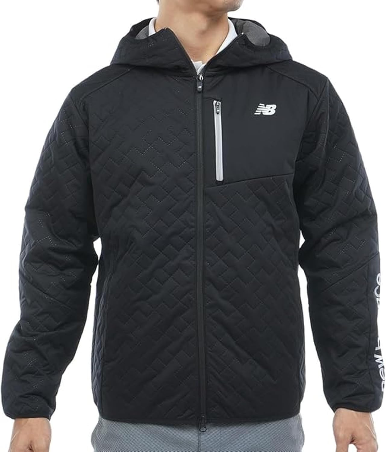 

Мужская стеганая толстовка New Balance Golf (эластичная, ветрозащитная) / 012-5220006 Мужская, черный