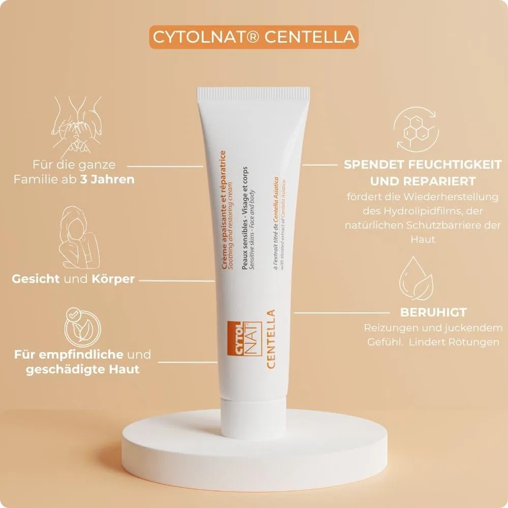 Успокаивающий крем с центеллой «Centella Soothing Cream» от Cytolnat, 100 мл Cytolnat — фото 2