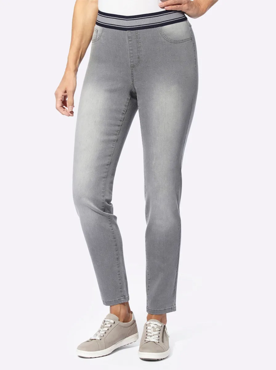 

Джинсы без застежек Classic Basics (1 шт.), серый