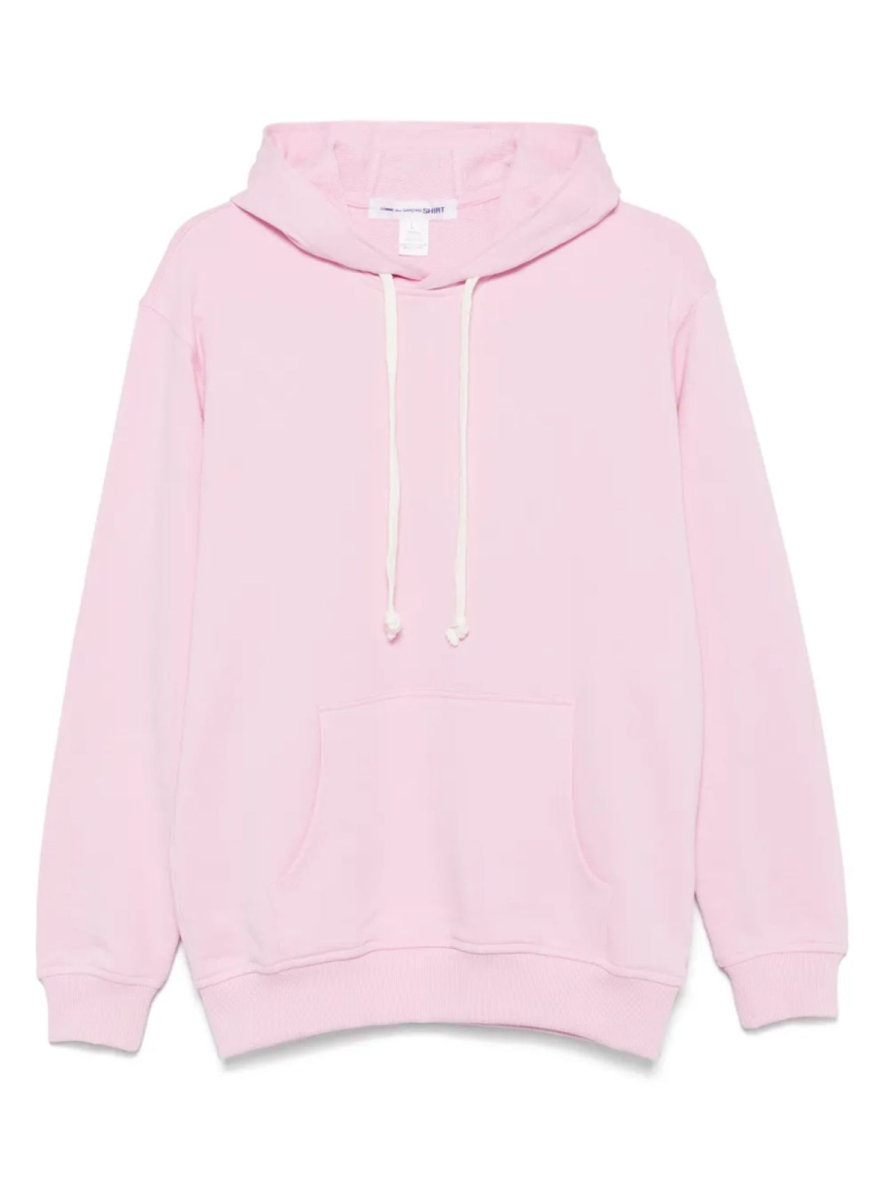 

Толстовка с капюшоном из хлопка Comme Des Garçons Shirt, розовый