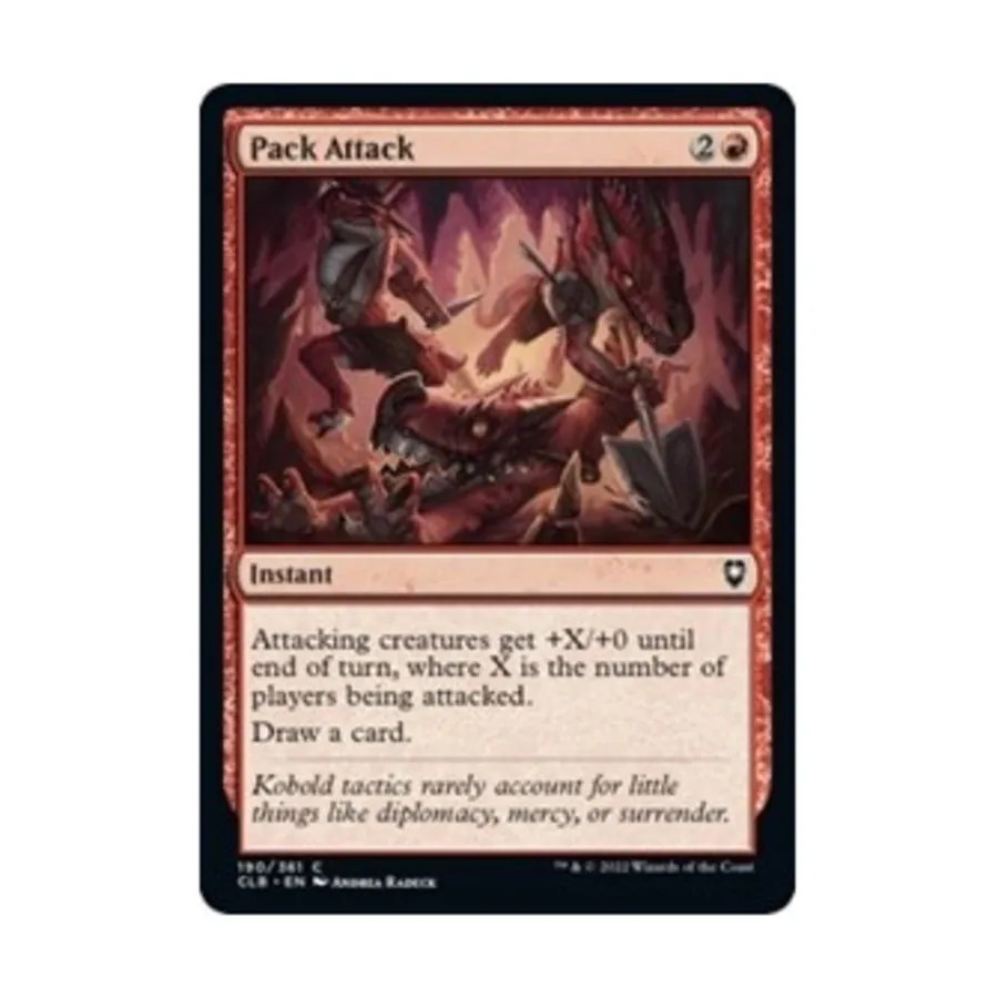 

CCG Атака стаей (C) (Рольга), MTG - Commander Legends - Battle for Baldur's Gate