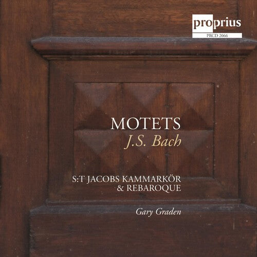 

CD диск Bach, J.S. / st. Jacobs Kammarkor / Rebaroque: Motets