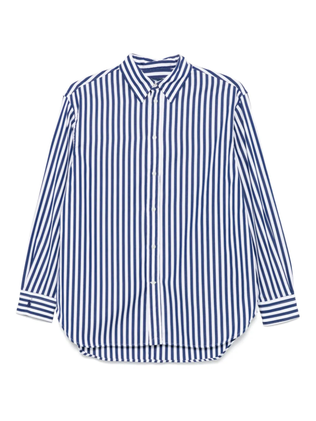 

Полосатая рубашка Polo Ralph Lauren, синий