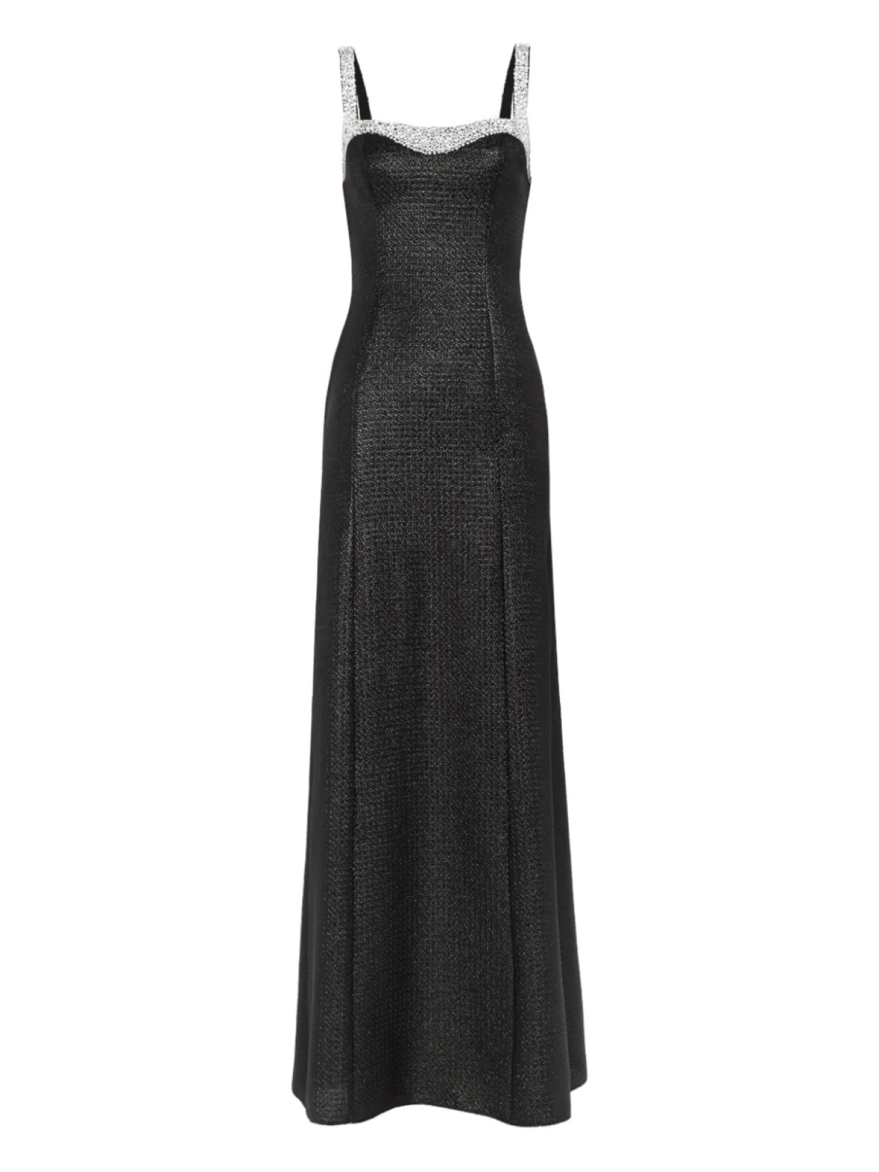 

Jenny Packham платье макси со стразами, черный