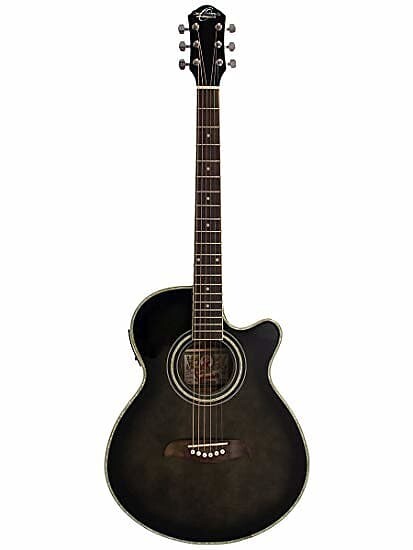 

Акустическая гитара Oscar Schmidt OG10CEFTB Concert Size Body Spruce Top Mahogany Neck 6-String Acoustic-Electric Guitar