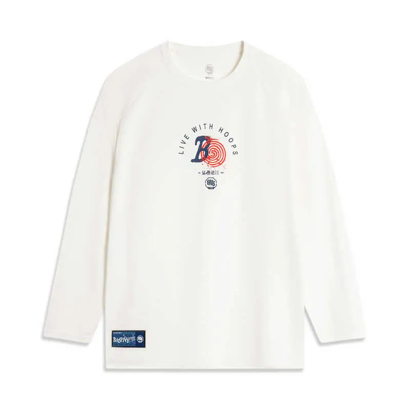 

Футболка LiNing Basketball Collection Rebel Collection, мужская, цвета слоновой кости