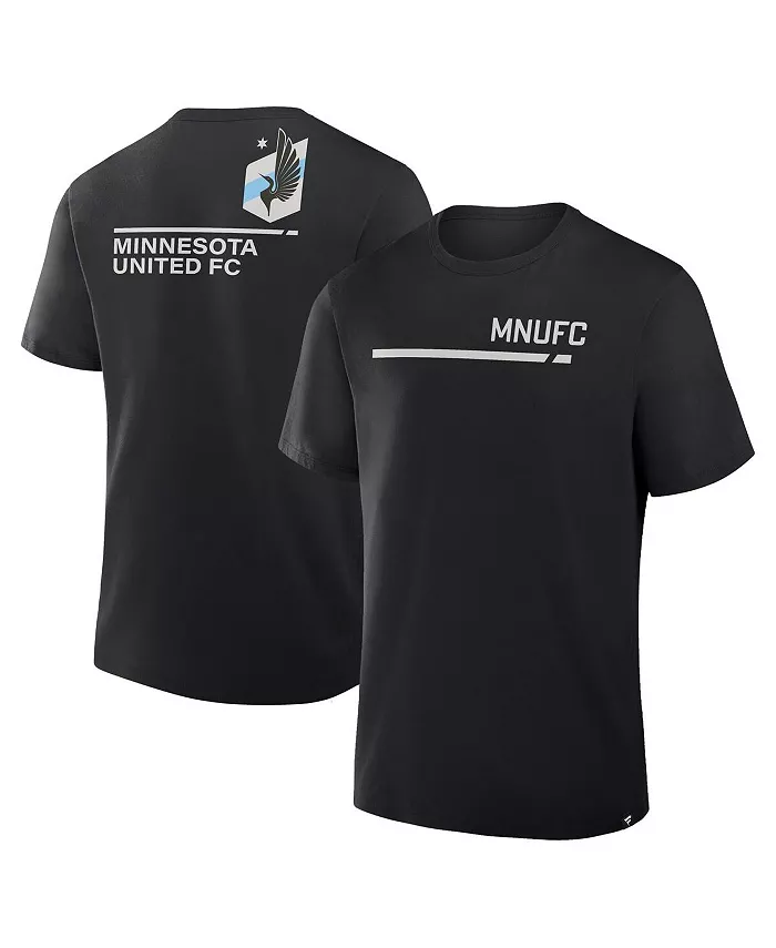 

Мужская черная футболка Minnesota United FC Corner Kick Legacy Fanatics