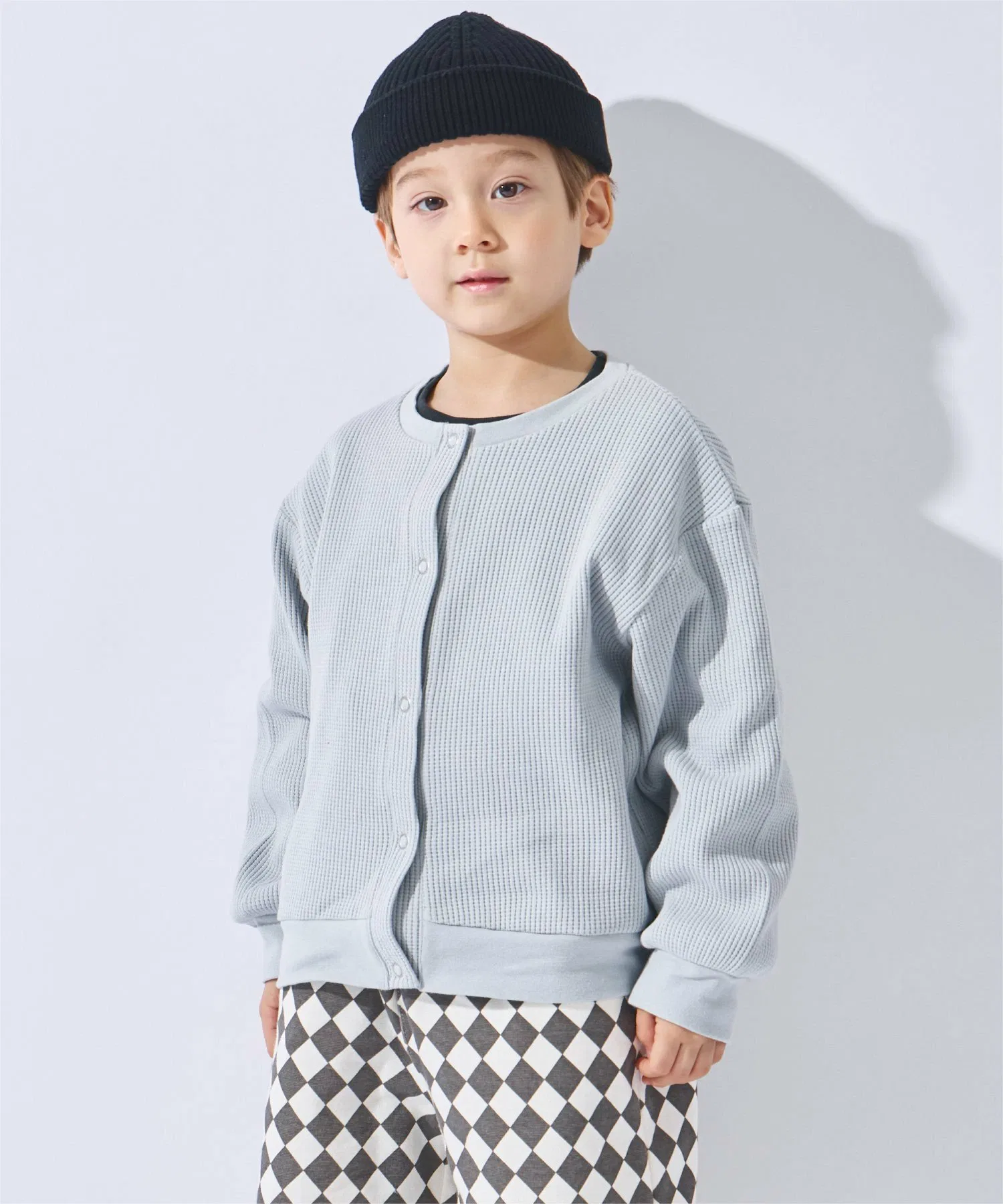 Вафельный кардиган Ever Closet, gray