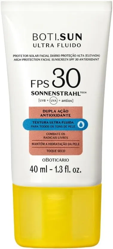 Солнцезащитный крем для лица O BOTICARIO SPF30 40 мл