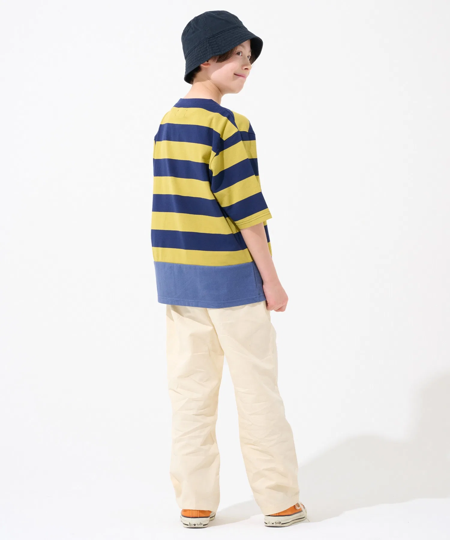 Детские хлопковые брюки-карго KRIFF MAYER Kid's Collection оранжевые — фото 4