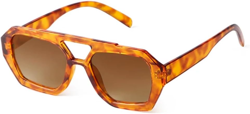 

Солнцезащитные очки с защитой от УФ-излучения UV400 | Увеличенная двойная перемычка | Линзы конфетных цветов для занятий спортом на открытом воздухе и вождения DSVIGF, 02