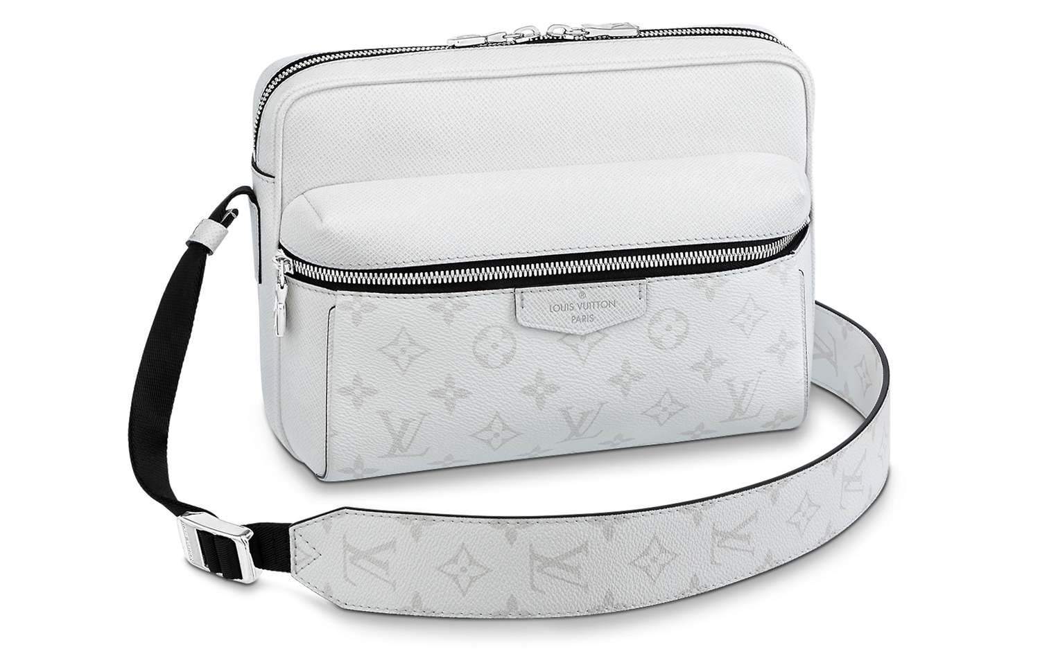 

LOUIS VUITTON Уличный курьерский рюкзак оптический белый