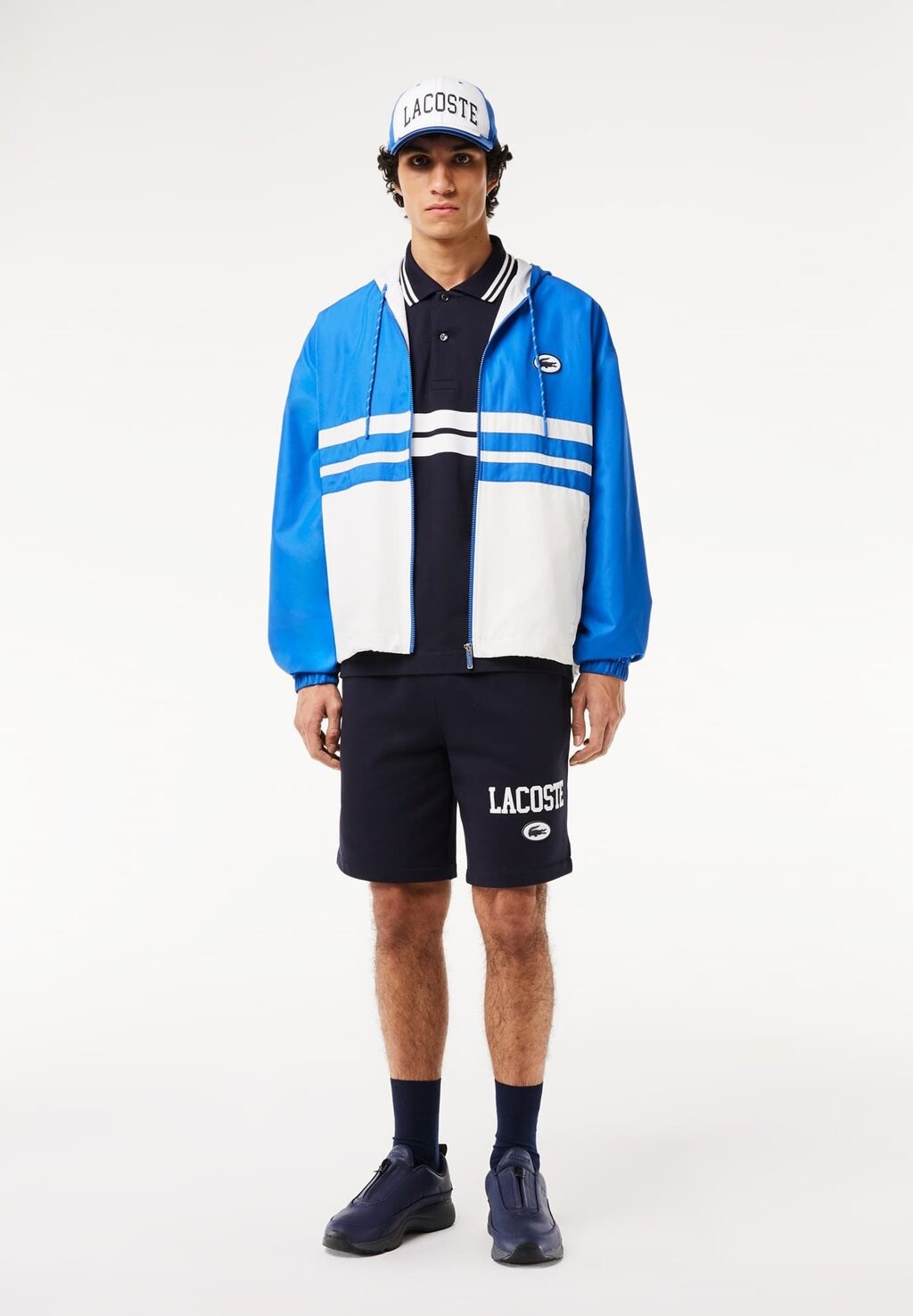 

Рубашка поло HOMME Lacoste, синий