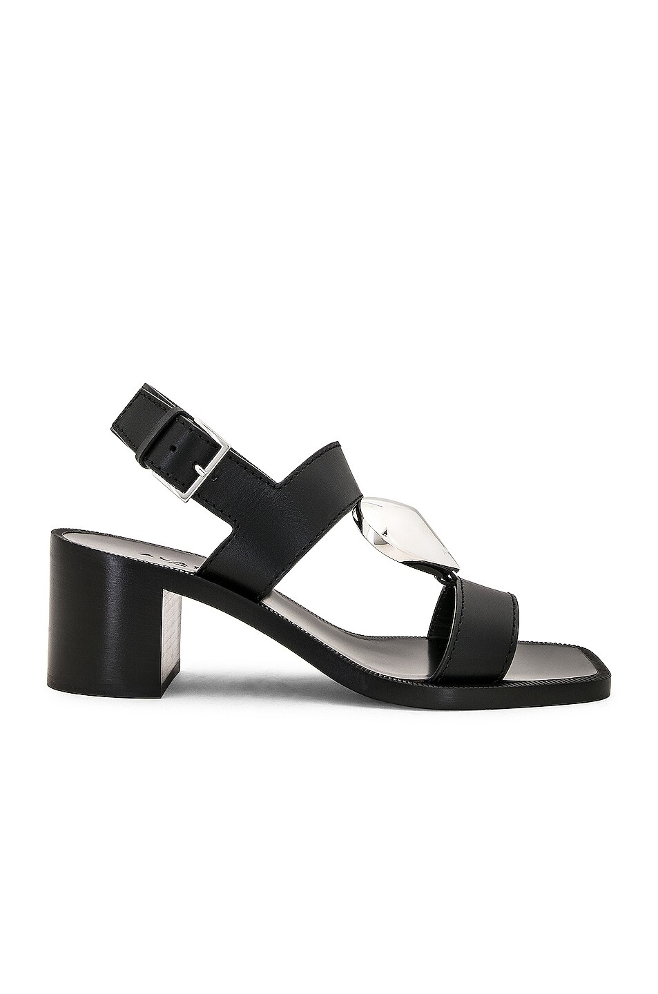Сандалии в форме сердца Alaïa, цвет Noir