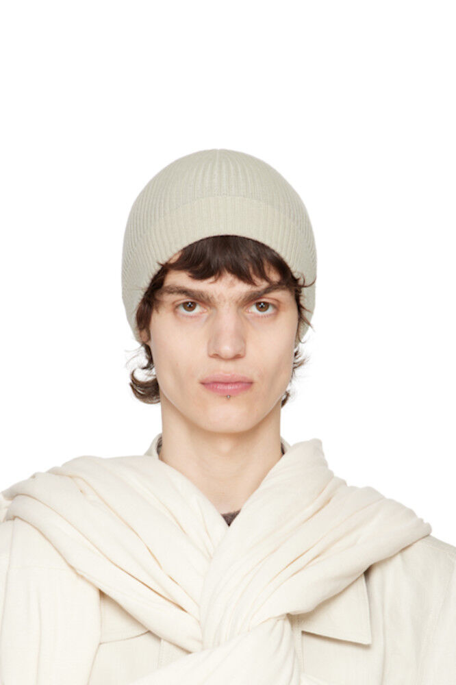 

Шапка-бини в рубчик от Off-White Hollywood Rick Owens