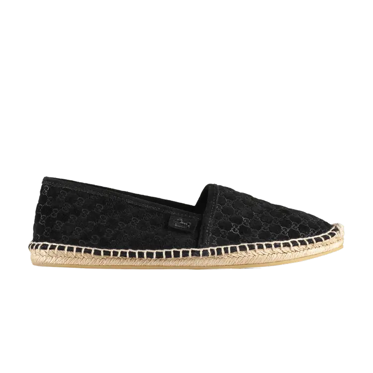 Эспадрильи Gucci Wmns Espadrilles 'Micro GG - Black', черный