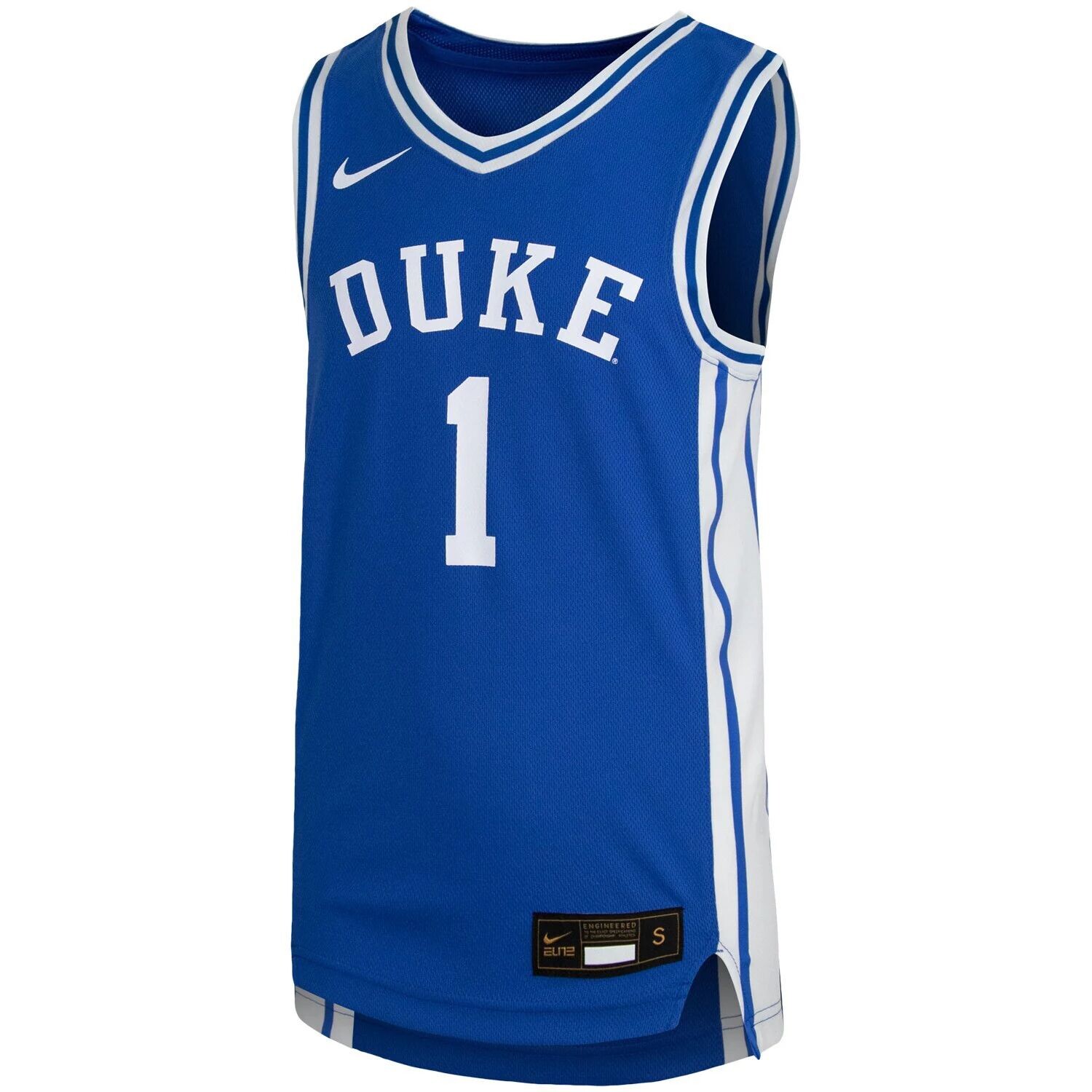 Реплика молодежной баскетбольной команды Nike #1 Royal Duke Blue Devils Nike — фото 2