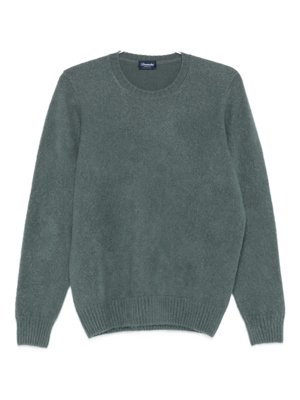 

Свитер с круглым вырезом Drumohr, зеленый