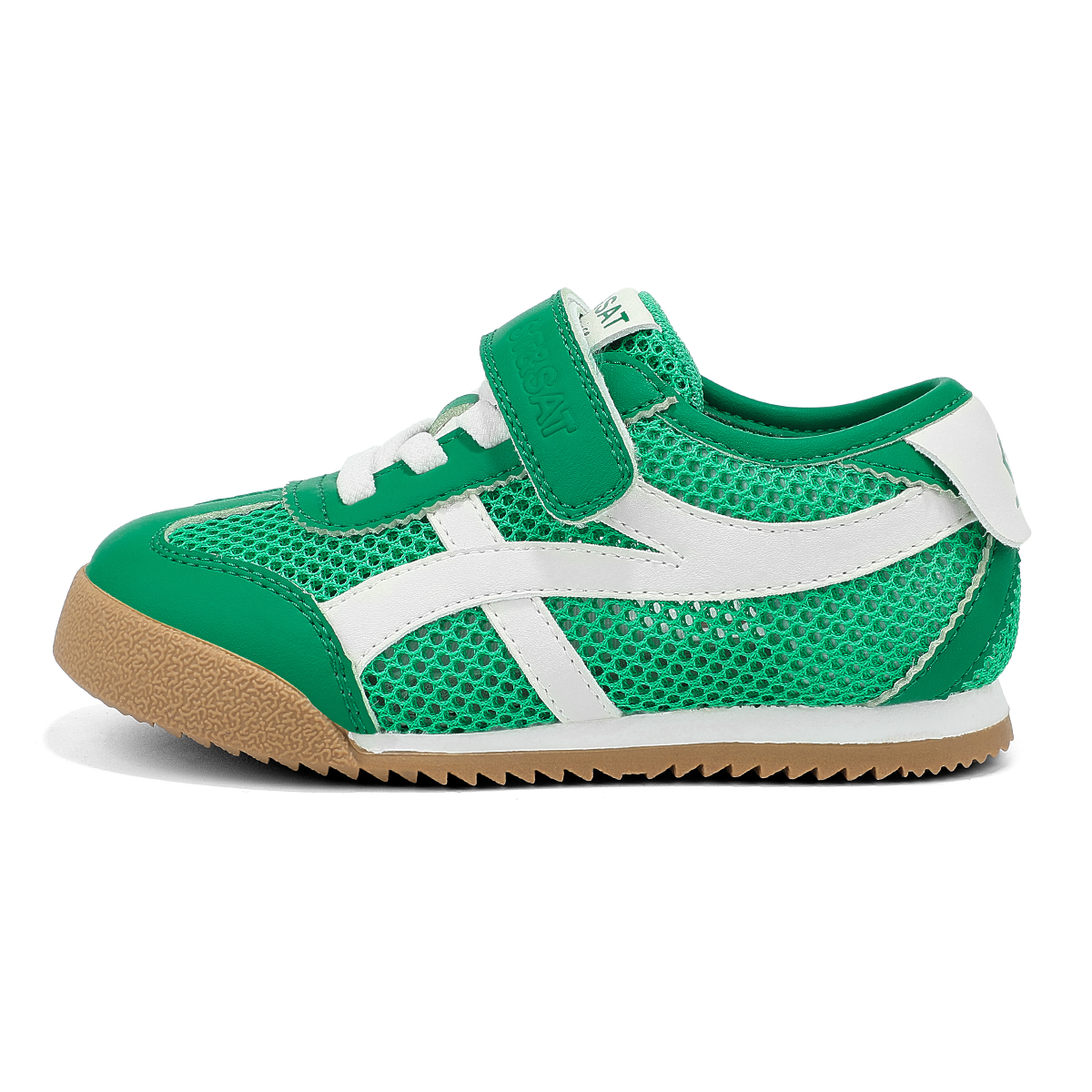 

Детские кроссовки для скейтбординга с амортизацией, износостойкими и дышащими свойствами. ST&SAT KIDS, зеленый