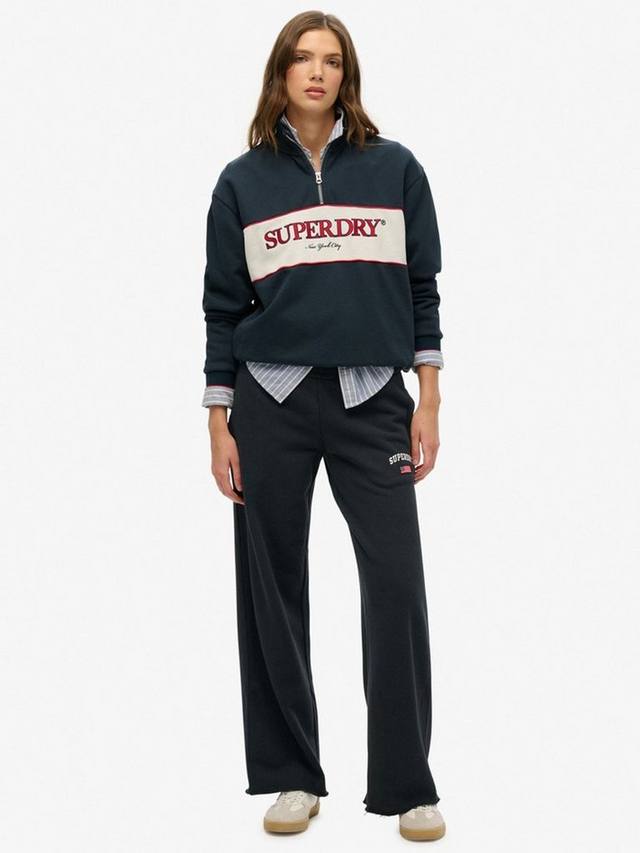 

Широкие спортивные джоггеры Athletic Essentials Superdry, Eclipse Navy